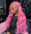 Custom Pink Wig